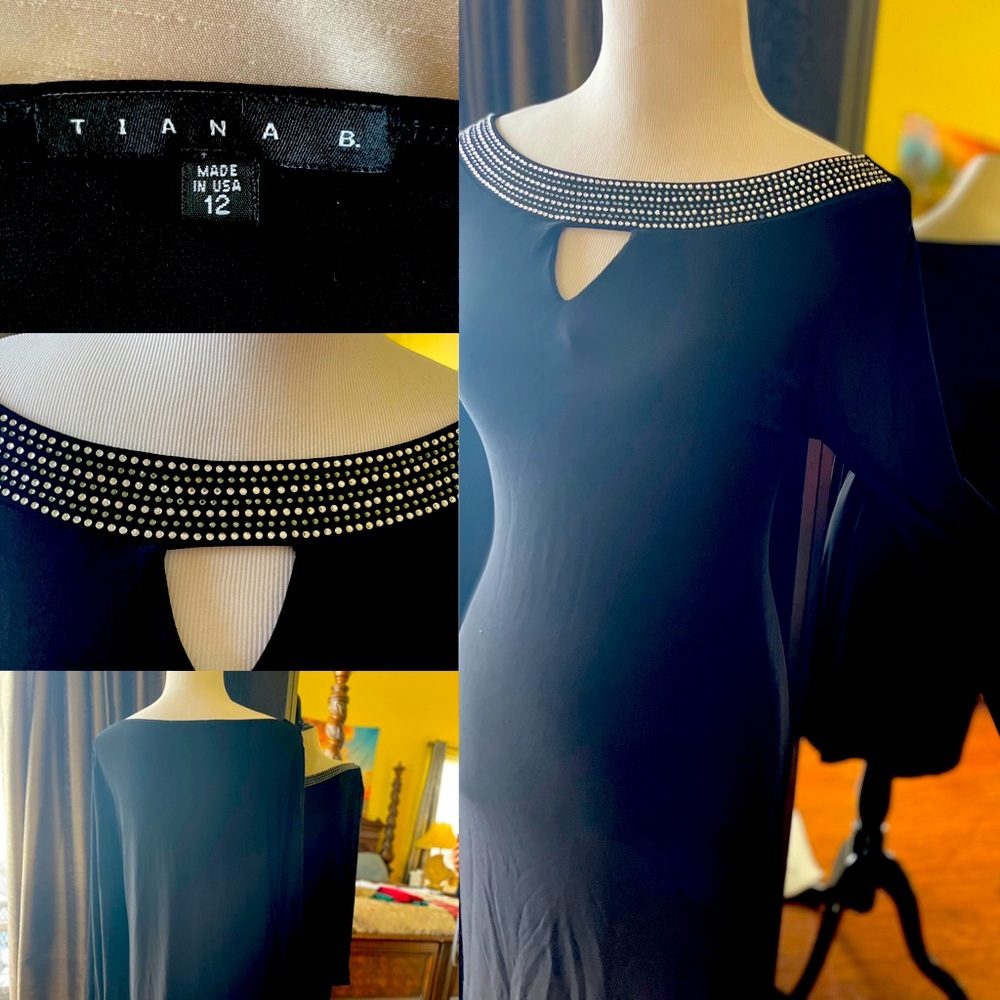 NWOT never worn.  Flexible and comfortable dress